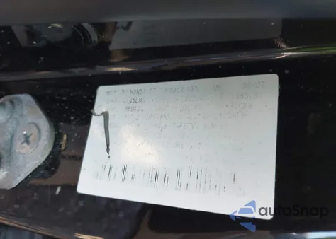 2007 Honda Accord 2.4 Se из США, поврежденный, VIN 1HGCM56367A192966